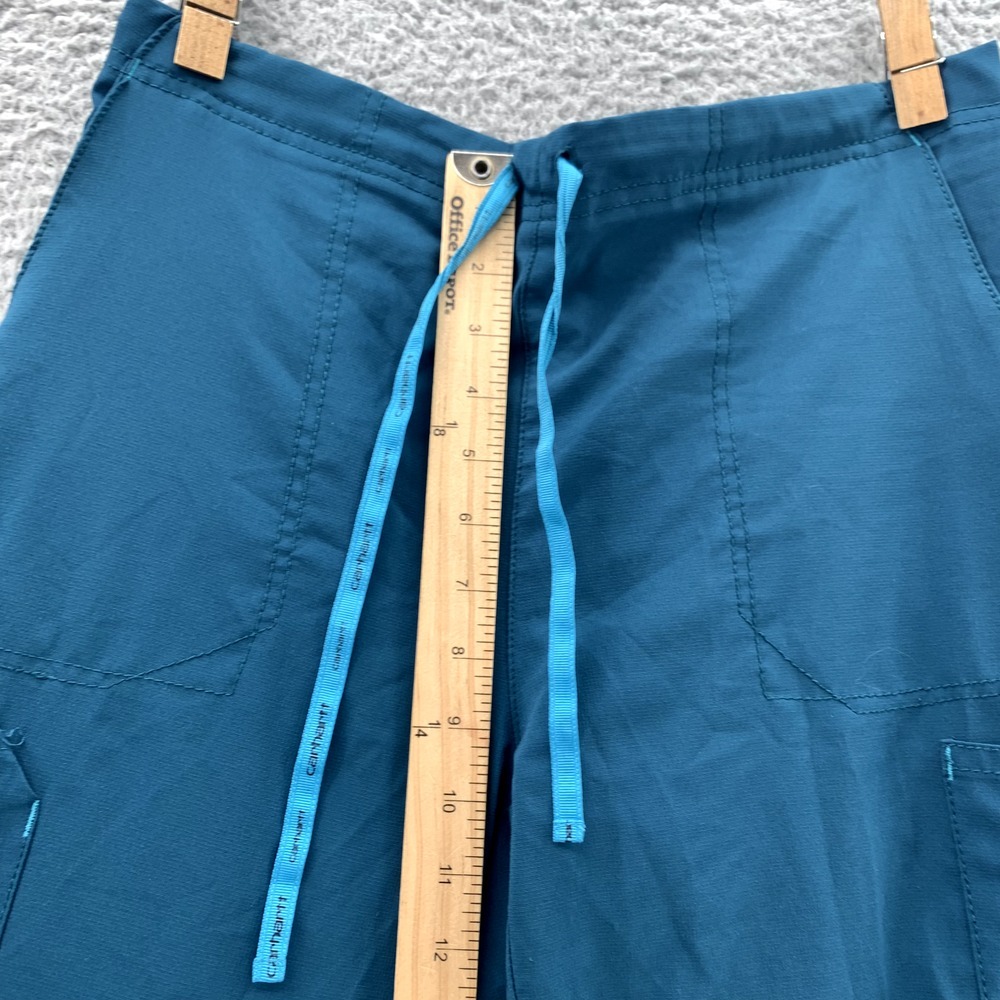 Women's Blue Drawstring Pants - Picture 5 of 12